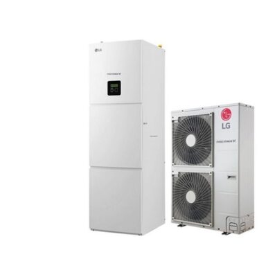 Термопомпа LG THERMA V SPLIT R410А с вграден бойлер - Монофазна