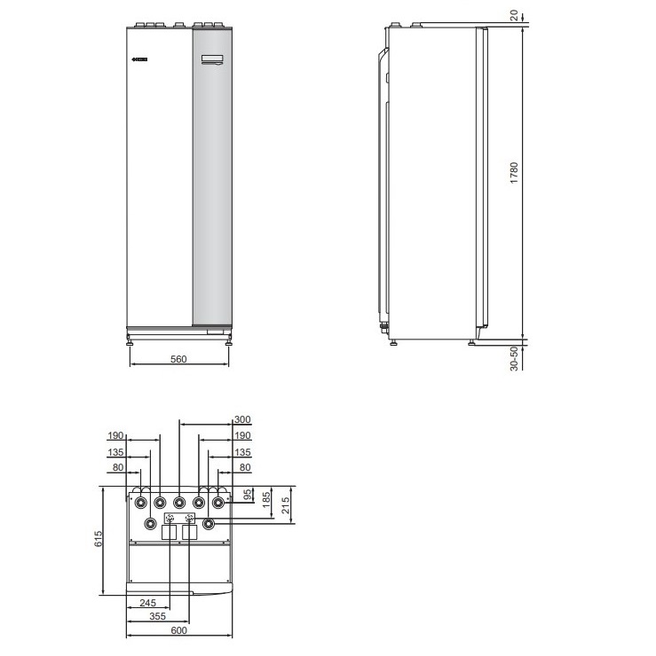 Вътрешен модул NIBE VVM 310
