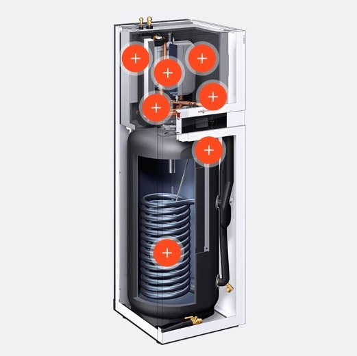 Термопомпа Vitocal 111-S 230V - за отопление