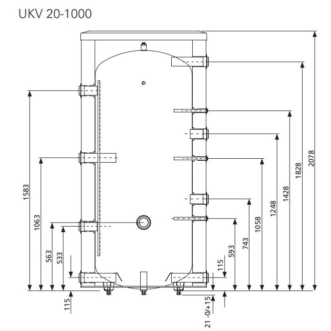 Буферни съдове NIBE UKV20